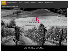 Tablet Screenshot of biagiolivini.it